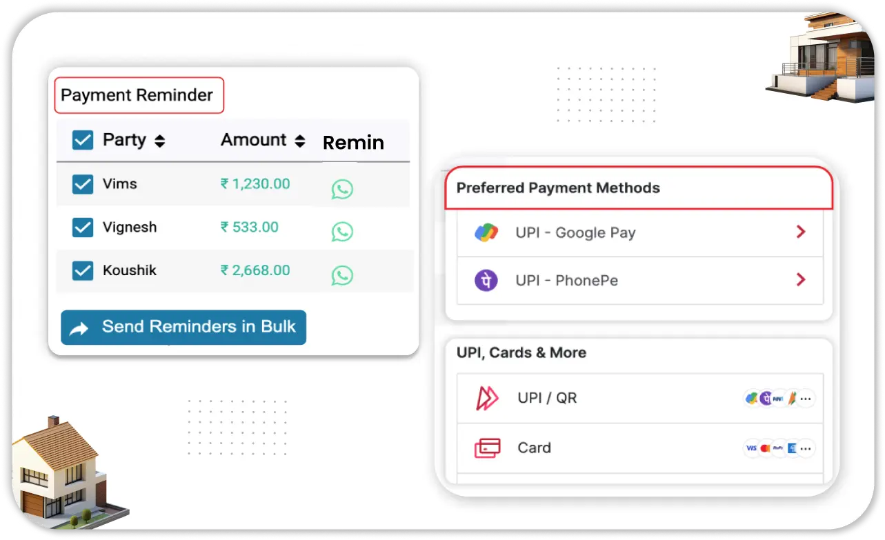 Integration with Payment Gateways - Real Estate Accounting Software