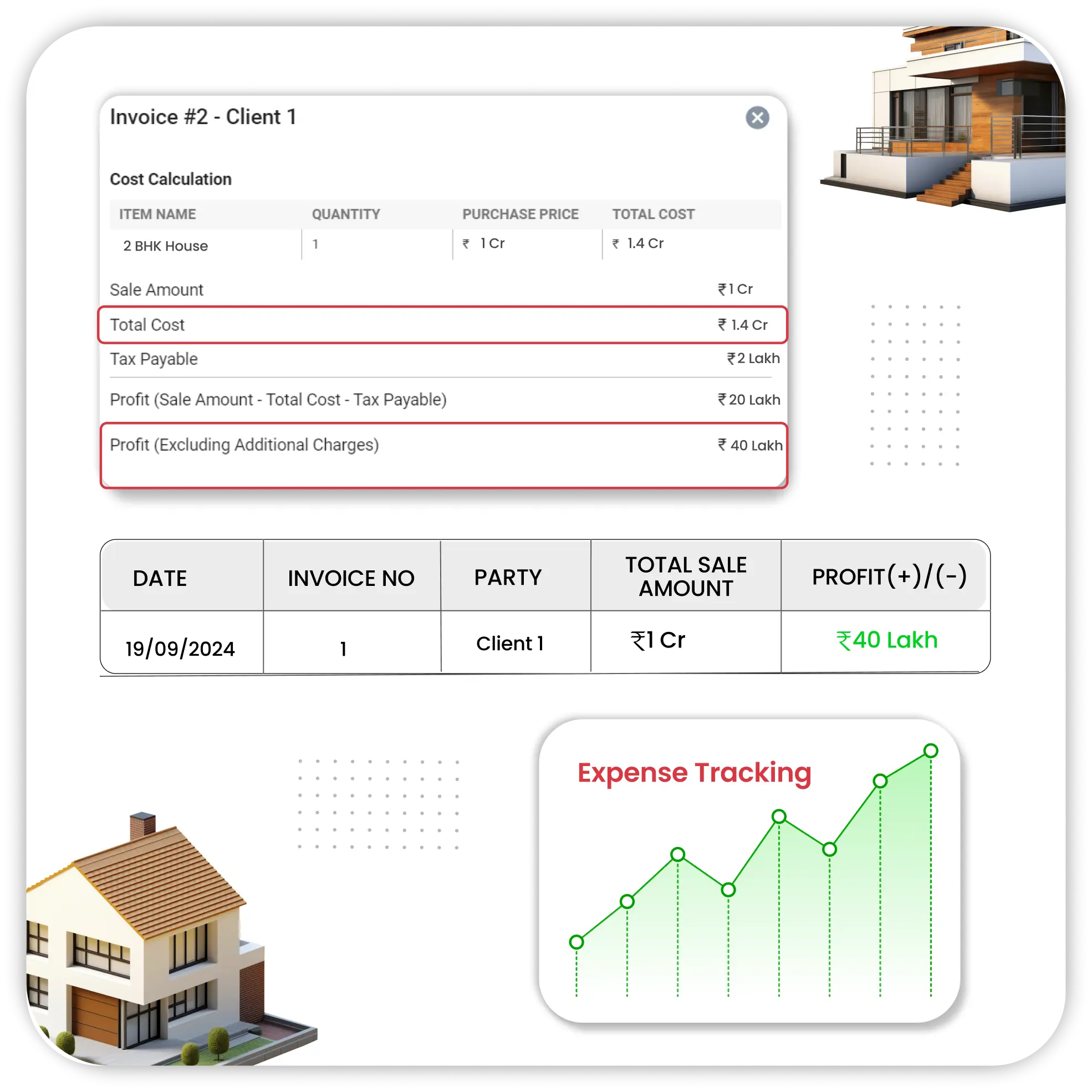 Track Property-Wise Income and Expenses