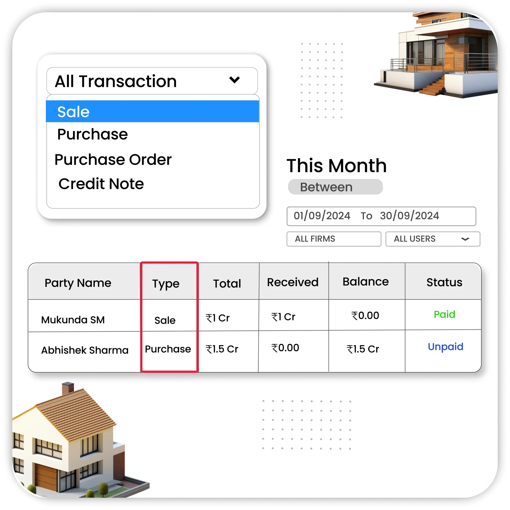 Tenant and Lease Management