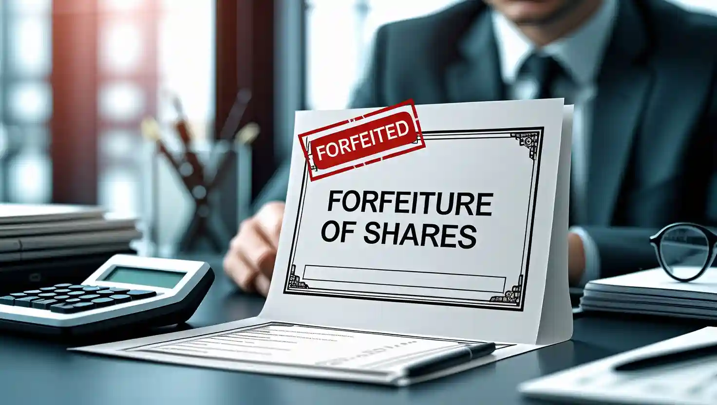 What Is Forfeiture Of Shares In Accounting