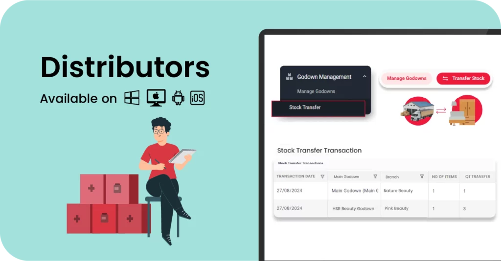 Vyapar app for distributors and traders