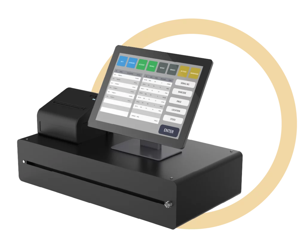 Point of sale feature on Vyapar invoice app