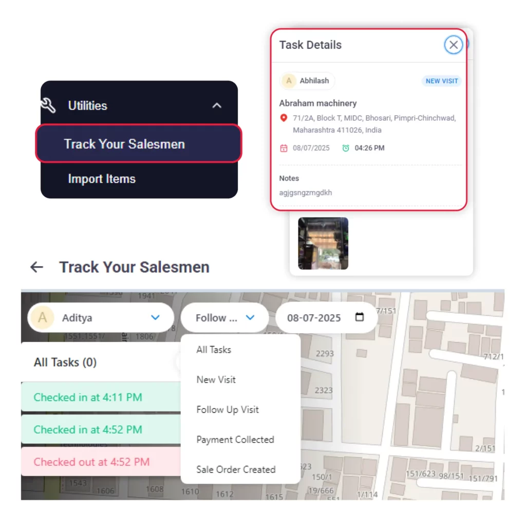 Customer Visit Notes