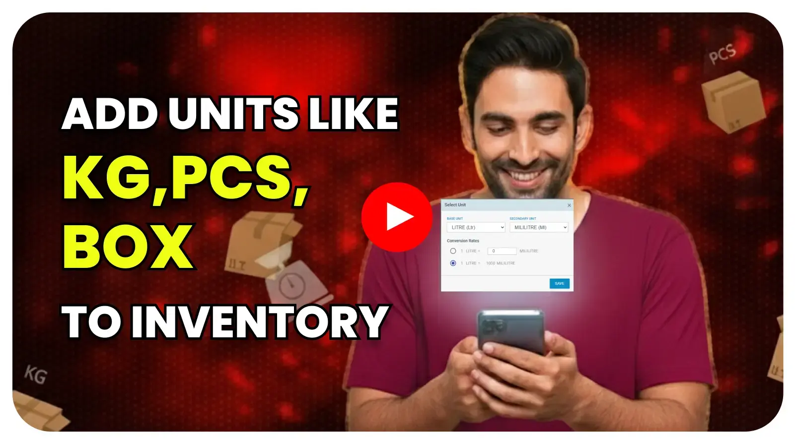 How to Add Inventory Units