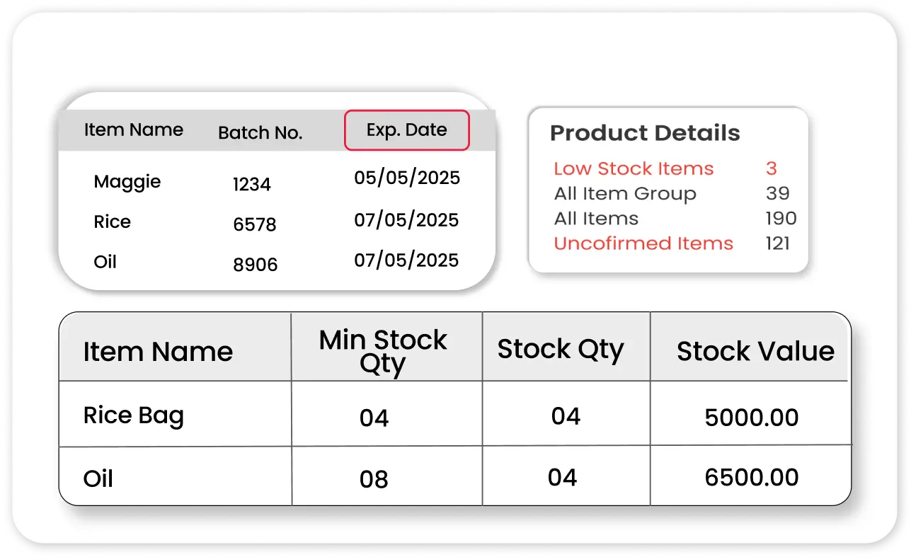 Inventory and Stock Valuation Management

