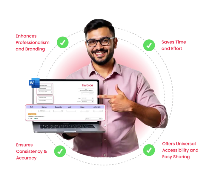 Importance of an Invoice Format in Word