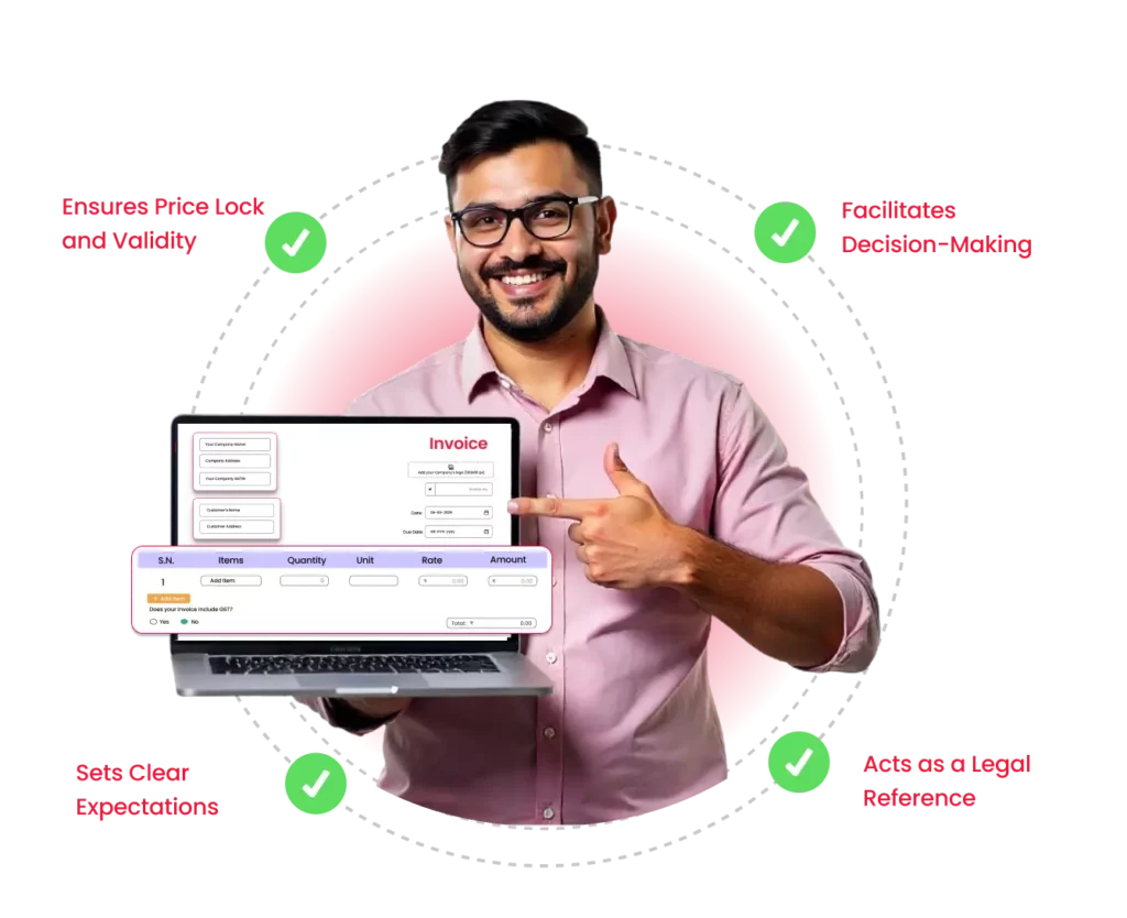 Advantages of Using a Professional Quotation Format