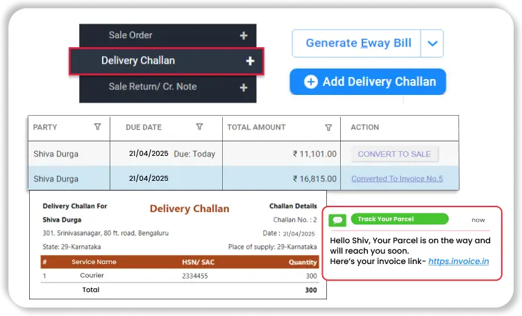 Create Compliant Challans Instantly
