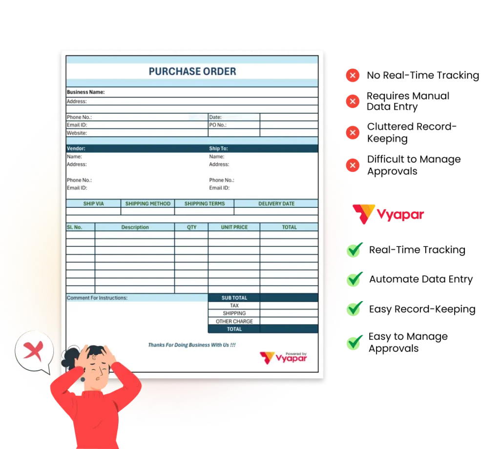 Limitations & Challenges of Using Static PO Templates