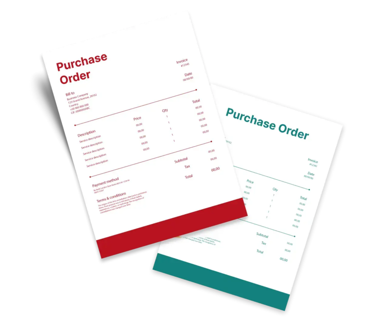 Purchase Order Format - hero image