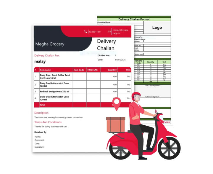 When to issue a delivery Challan under GST?