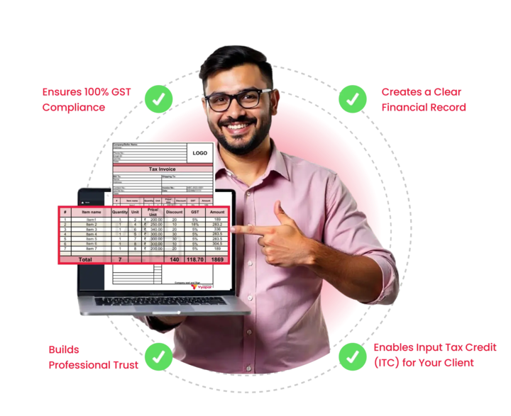 Advantages of Using a Professional GST Invoice Format