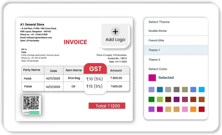 100% Error-Free GST Invoicing