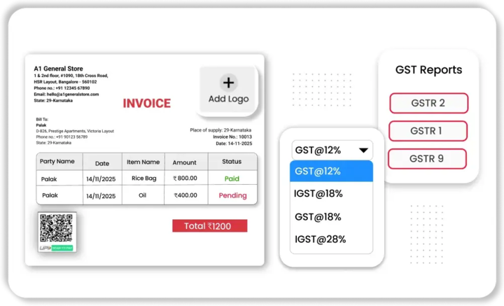 Generate GSTR Reports Instantly