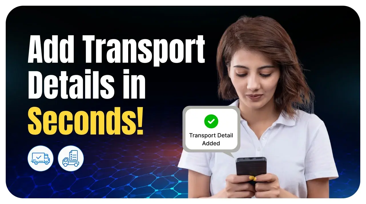 How to Add Transport Details