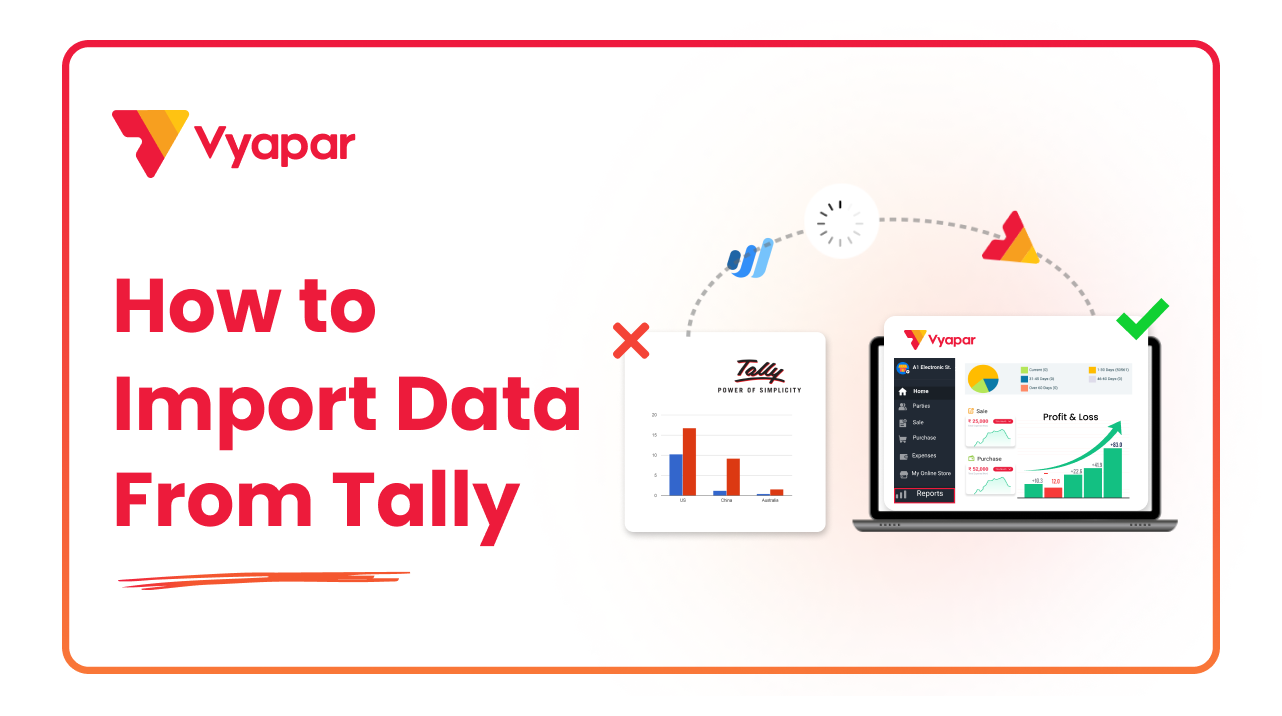  How to Import Data From Tally to Vyapar