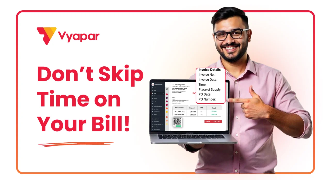 How to Add transaction time on invoice