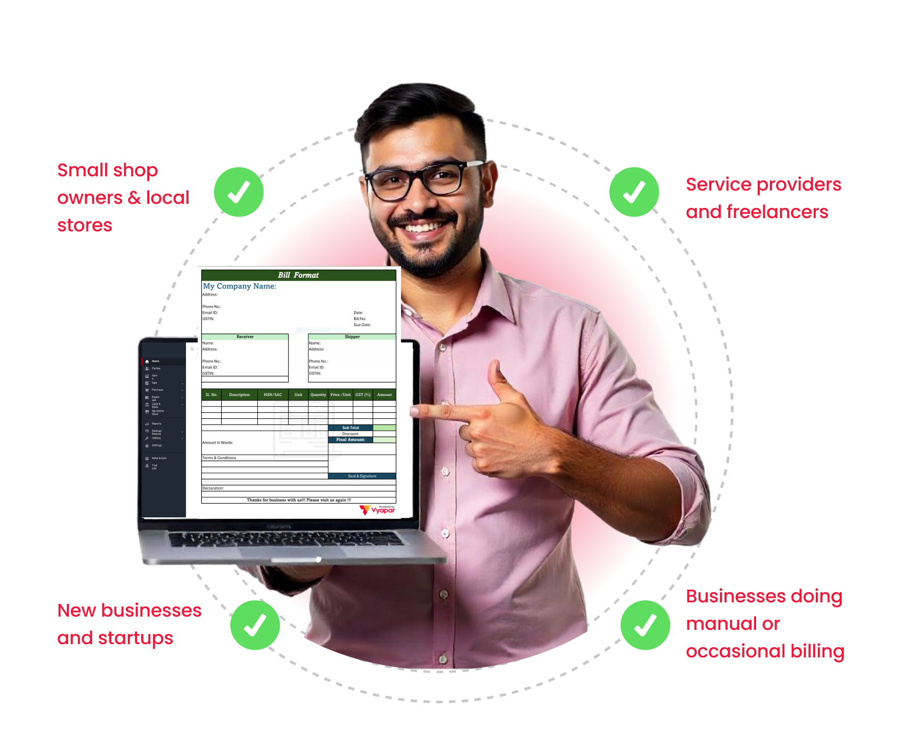 Bookkeeping Who can use this format