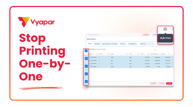 How to Print Invoices in Bulk