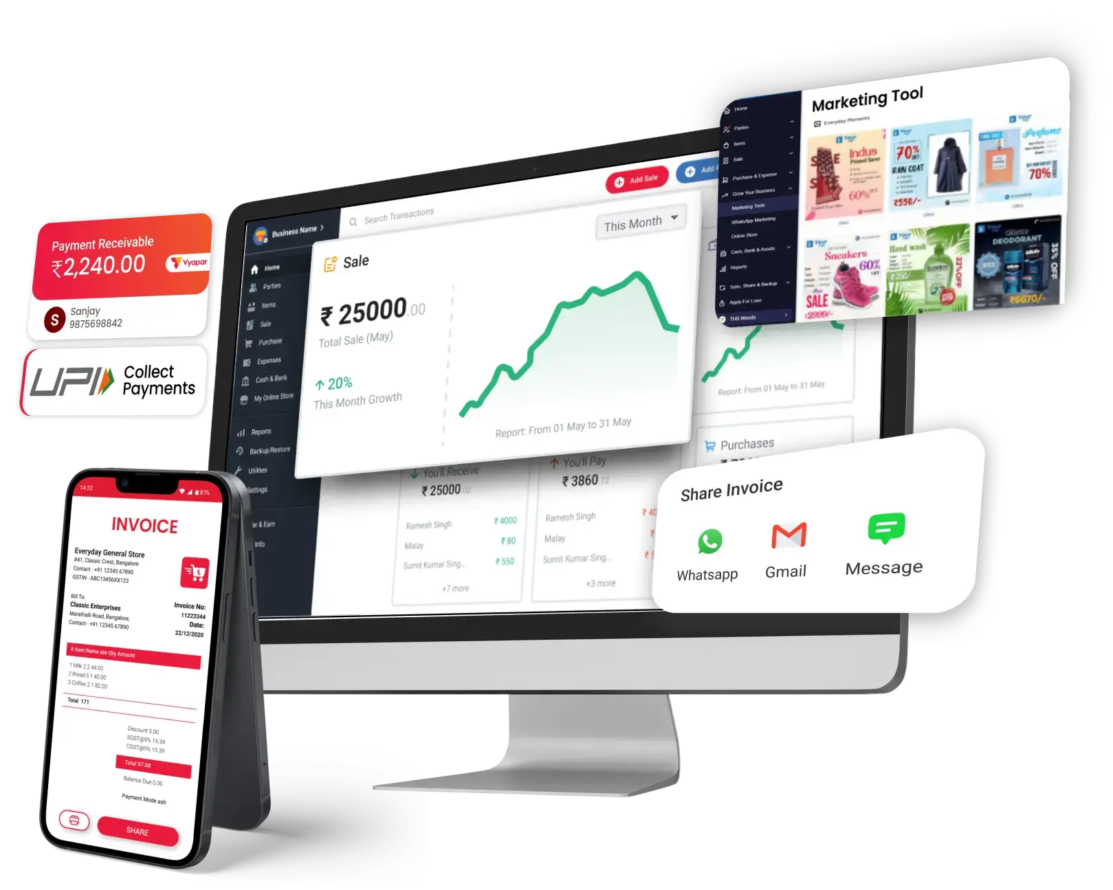 Vyapar, billing software for small Businesses