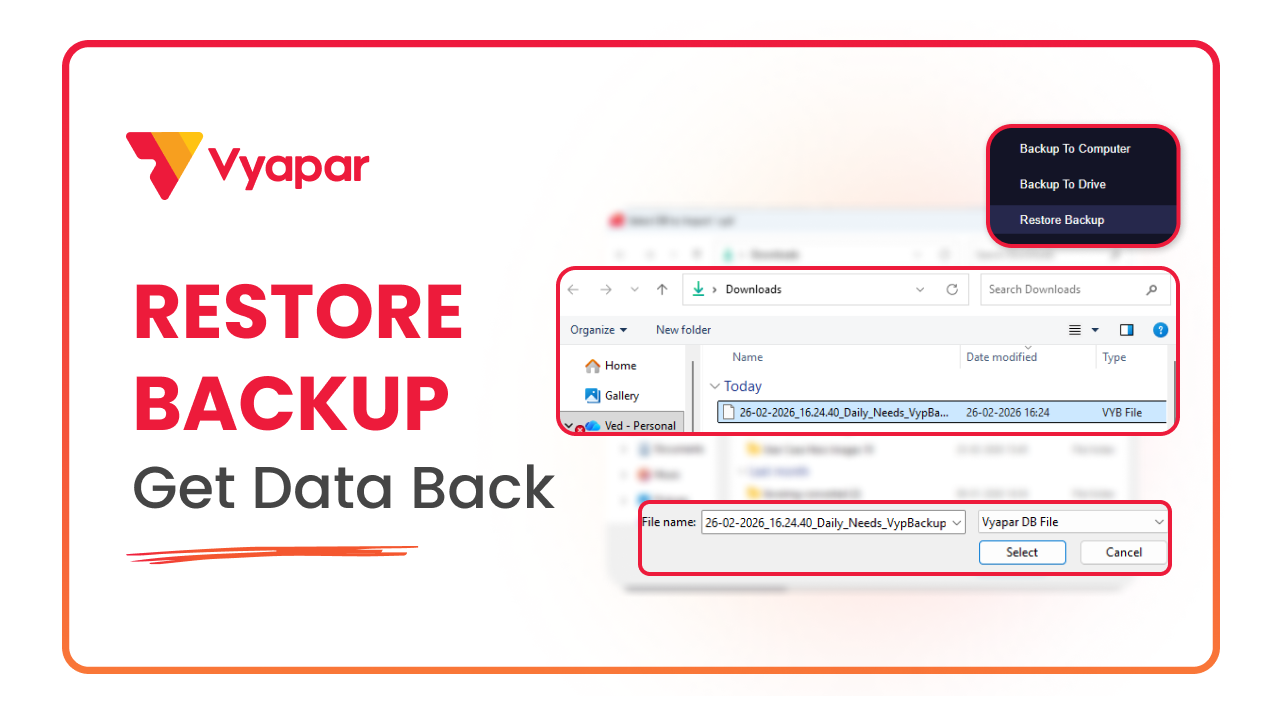 How to Restore Backup