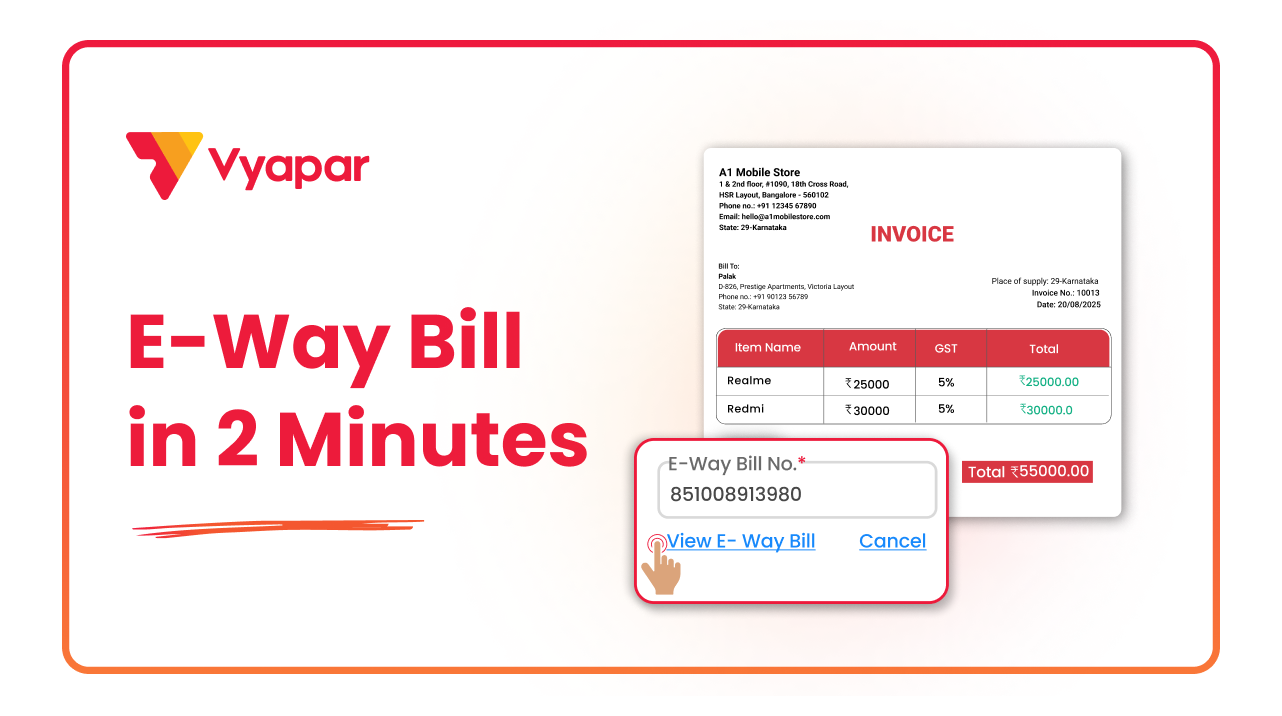 How to Generate E-way Bill