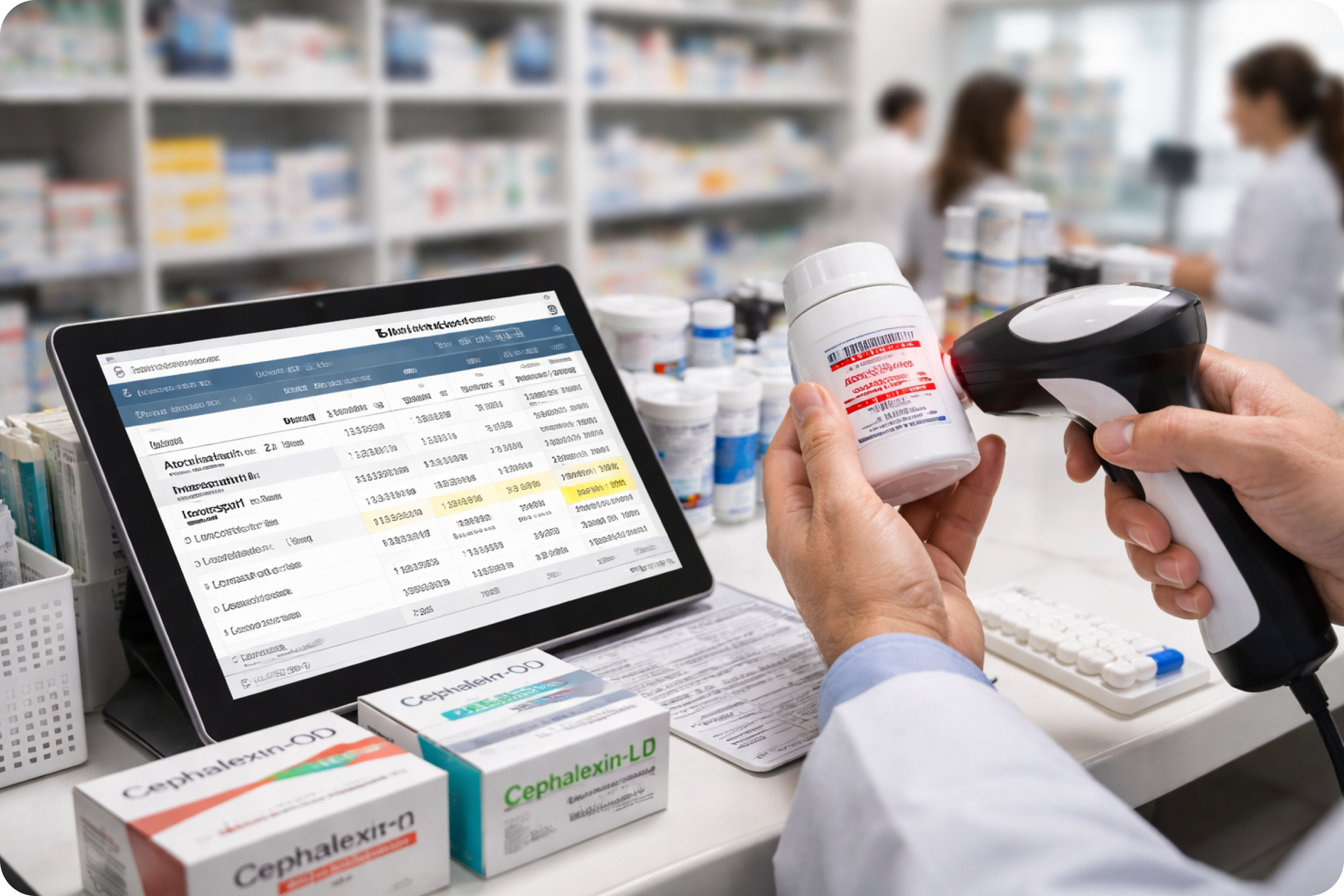 Pharmacy billing dashboard