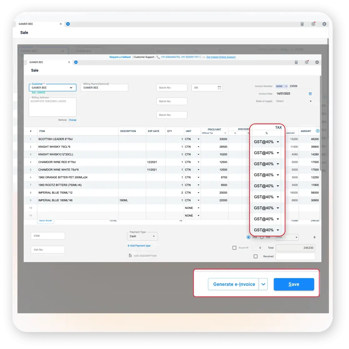 gst compliance in accounting software