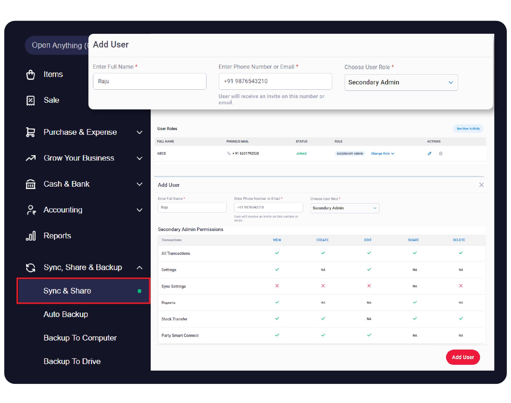 Use Vyapar App on Multiple Devices