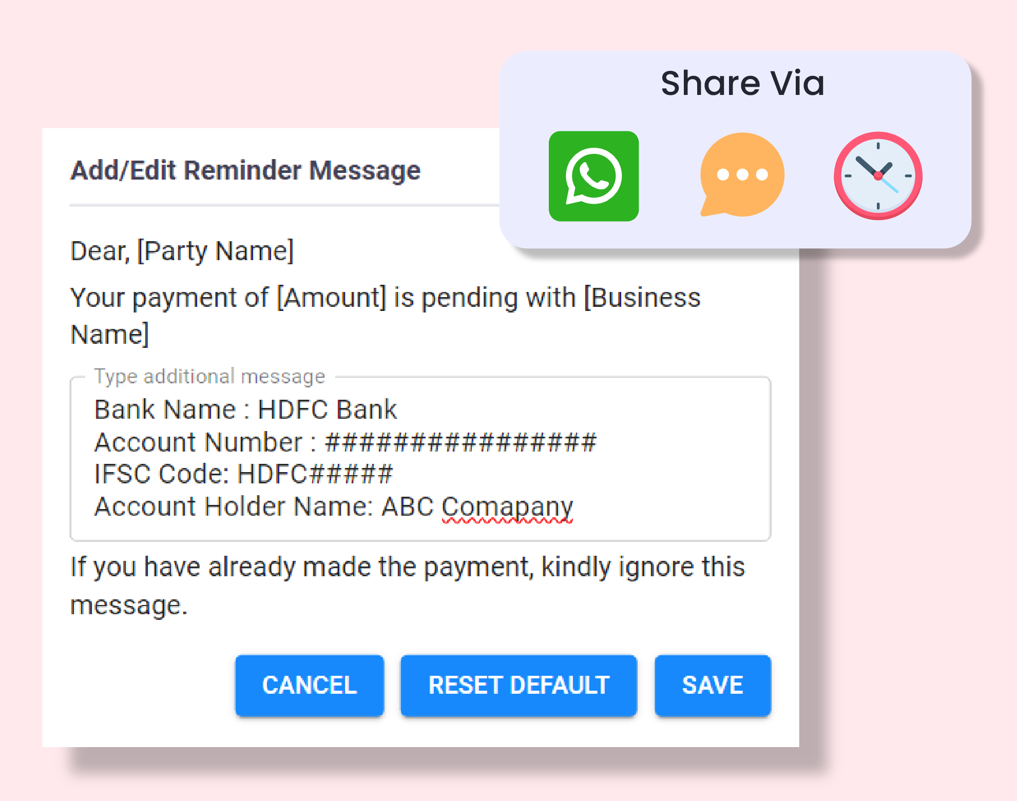 Payment Reminders Guide Page Hero Image