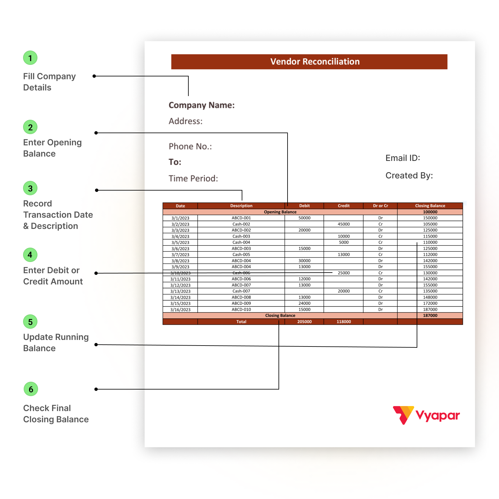 Vendor Reconciliation Step-by-Step Process