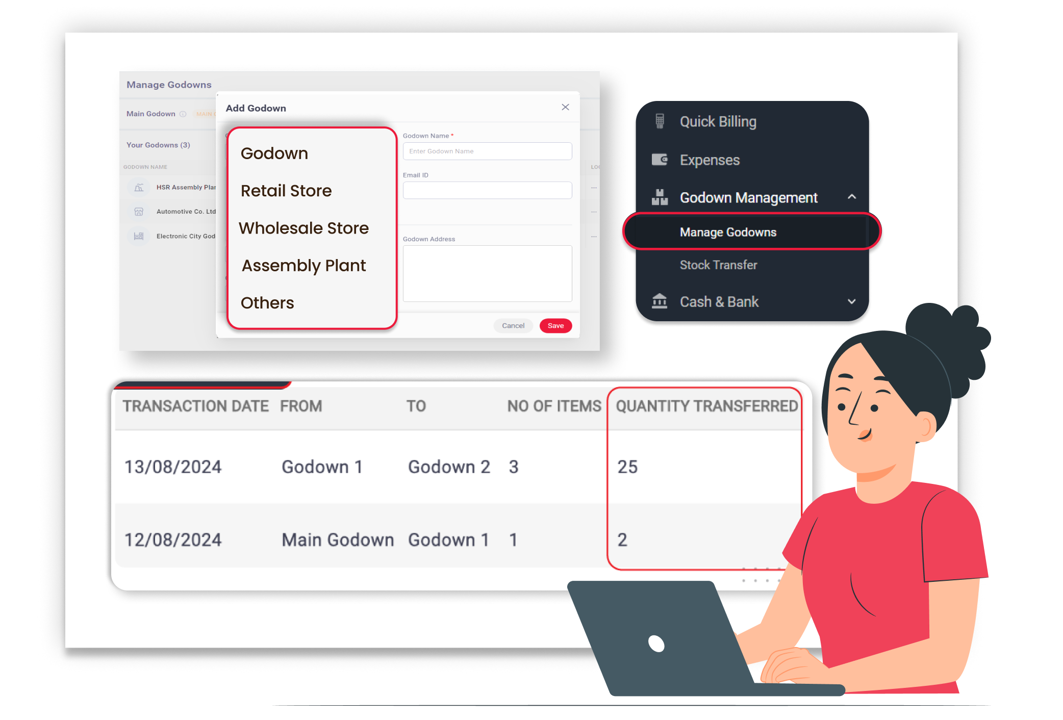 multi location inventory management