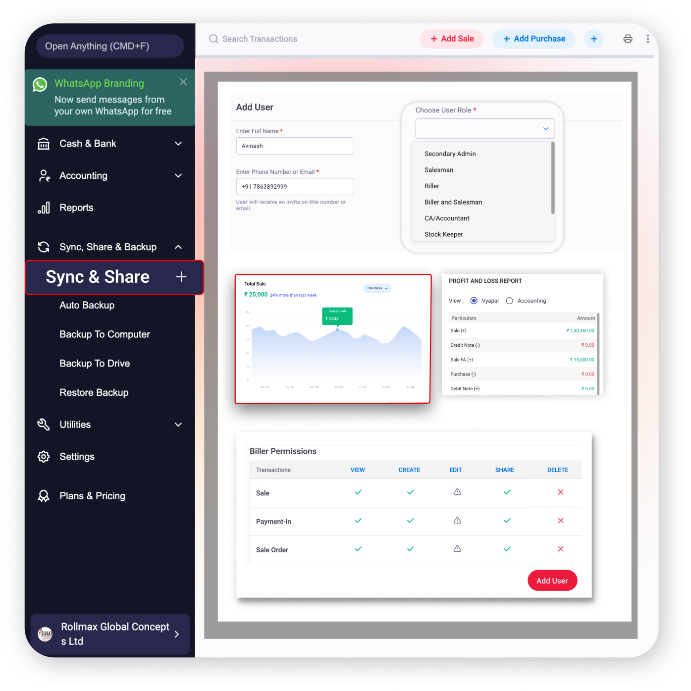 Manage Multiple Billing Counters