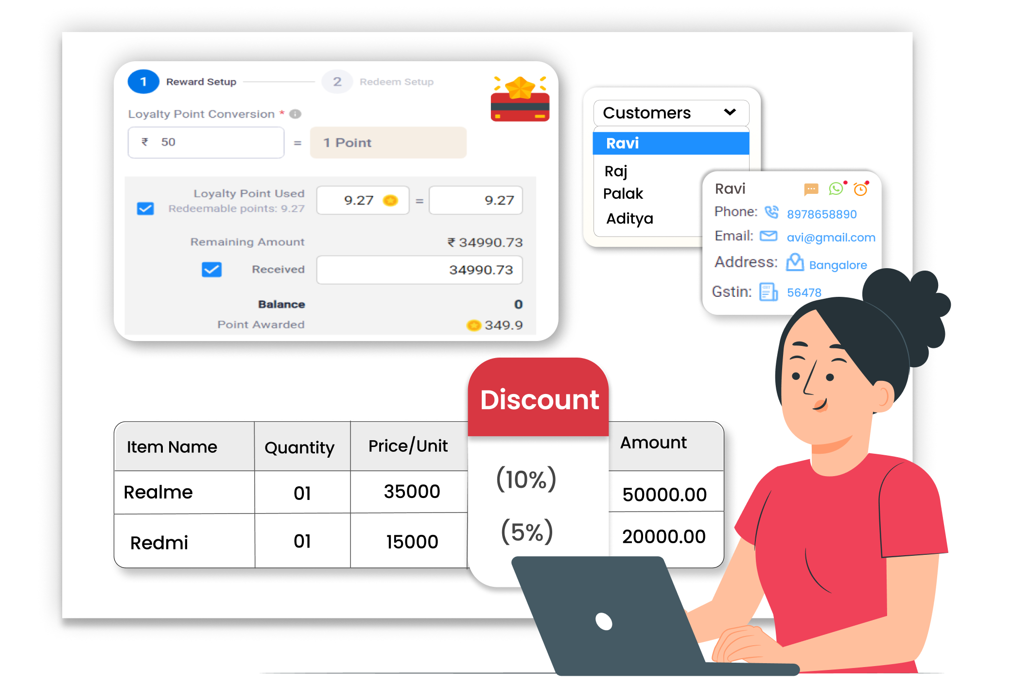 Reward Customers with Loyalty Points