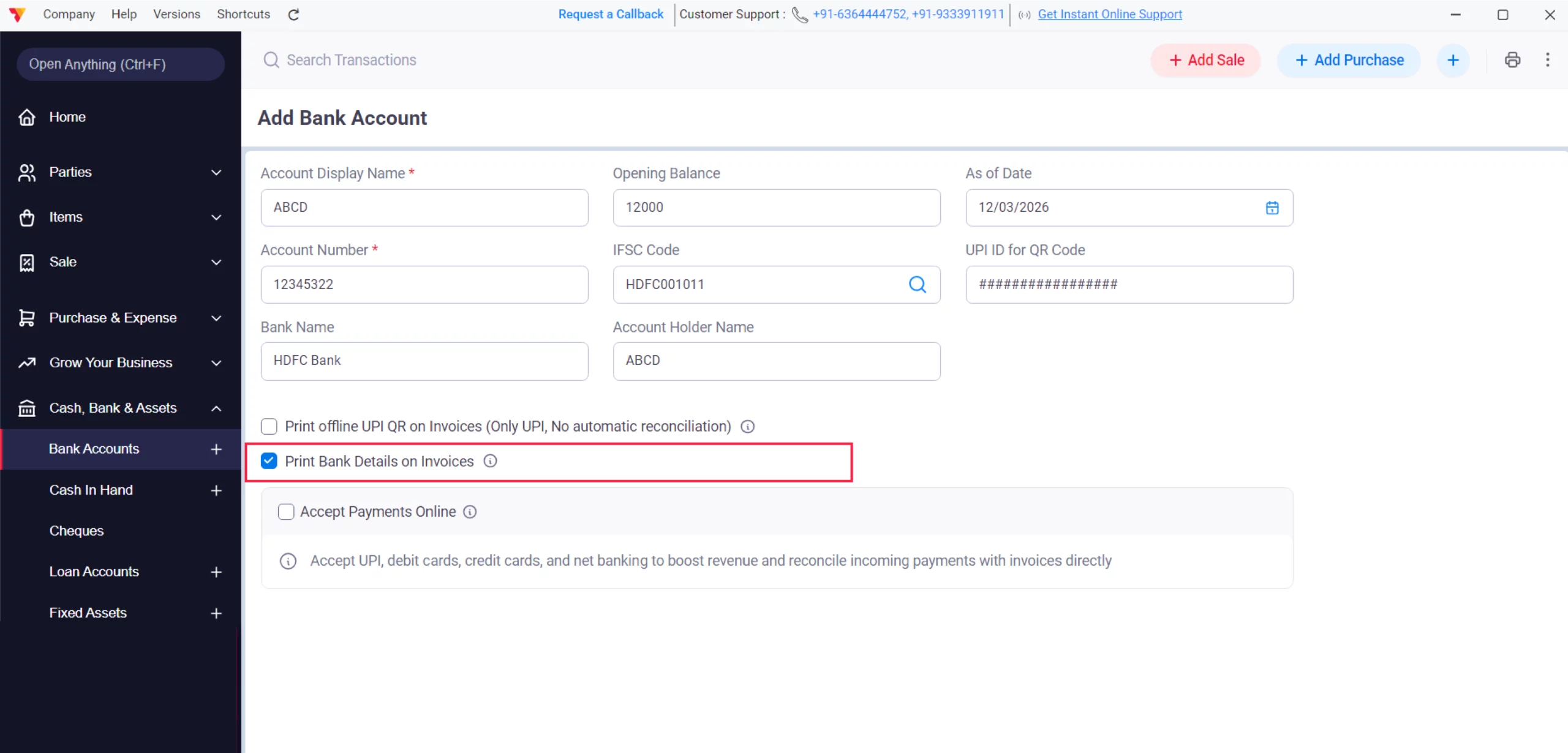  Enable Invoice Printing