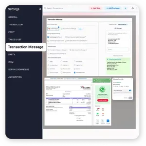 Transaction Messages & Reminders
