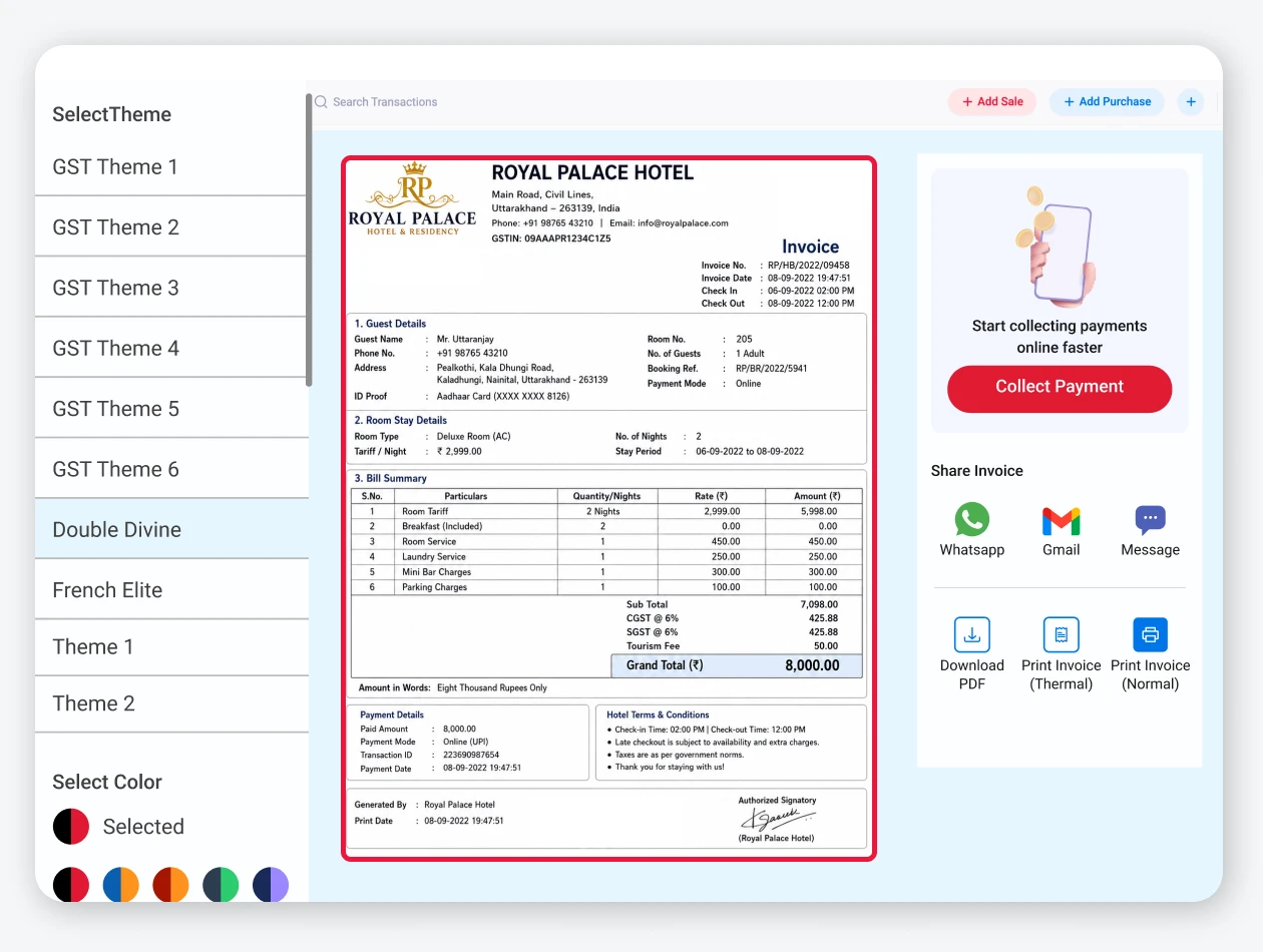 Billing and POS