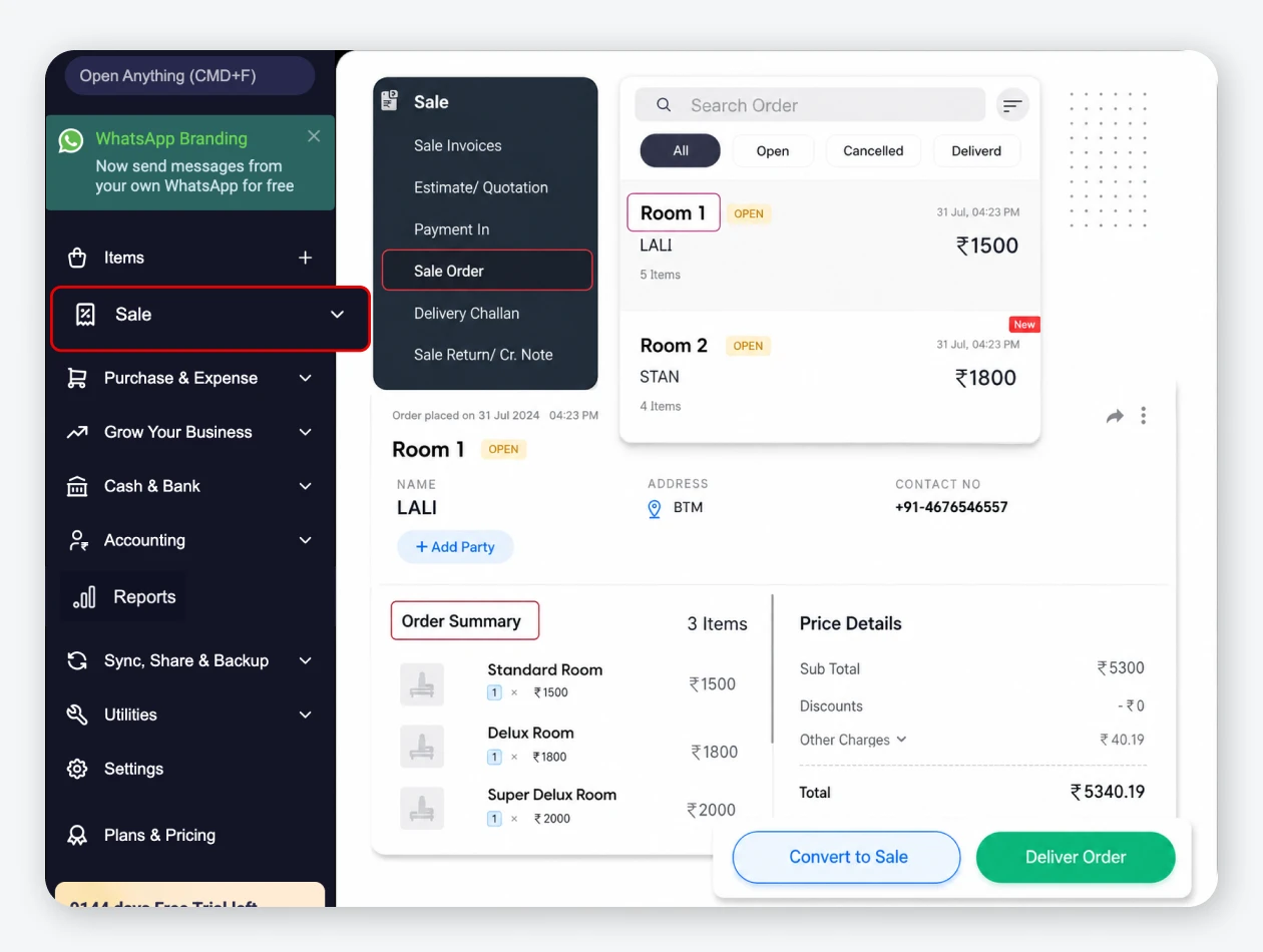 Room Booking Management