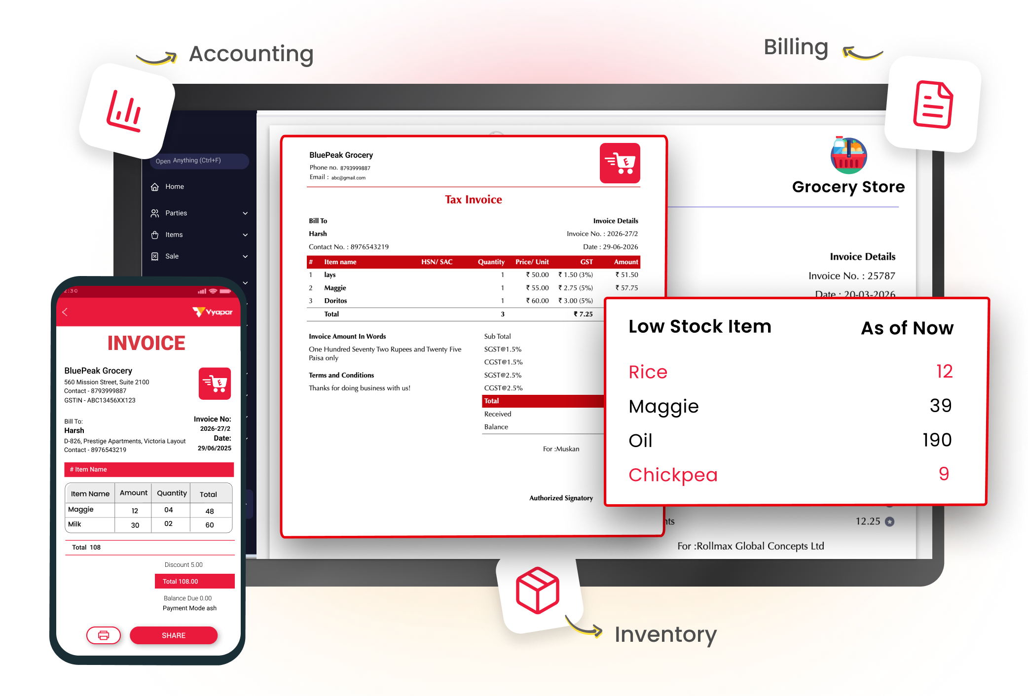 Retail Billing Software for Retail Shops
