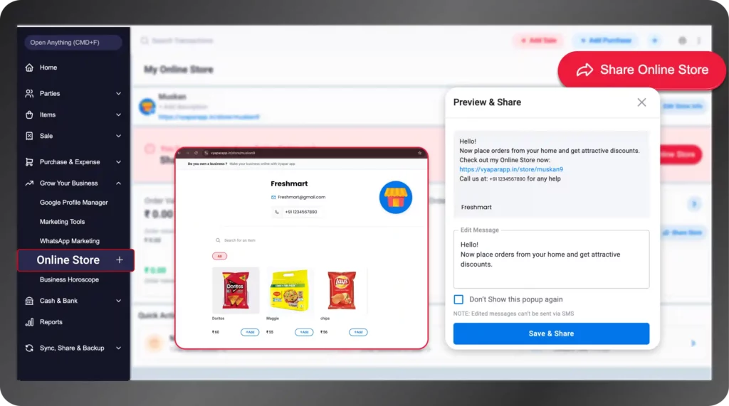 Sell Your Products Online Easily