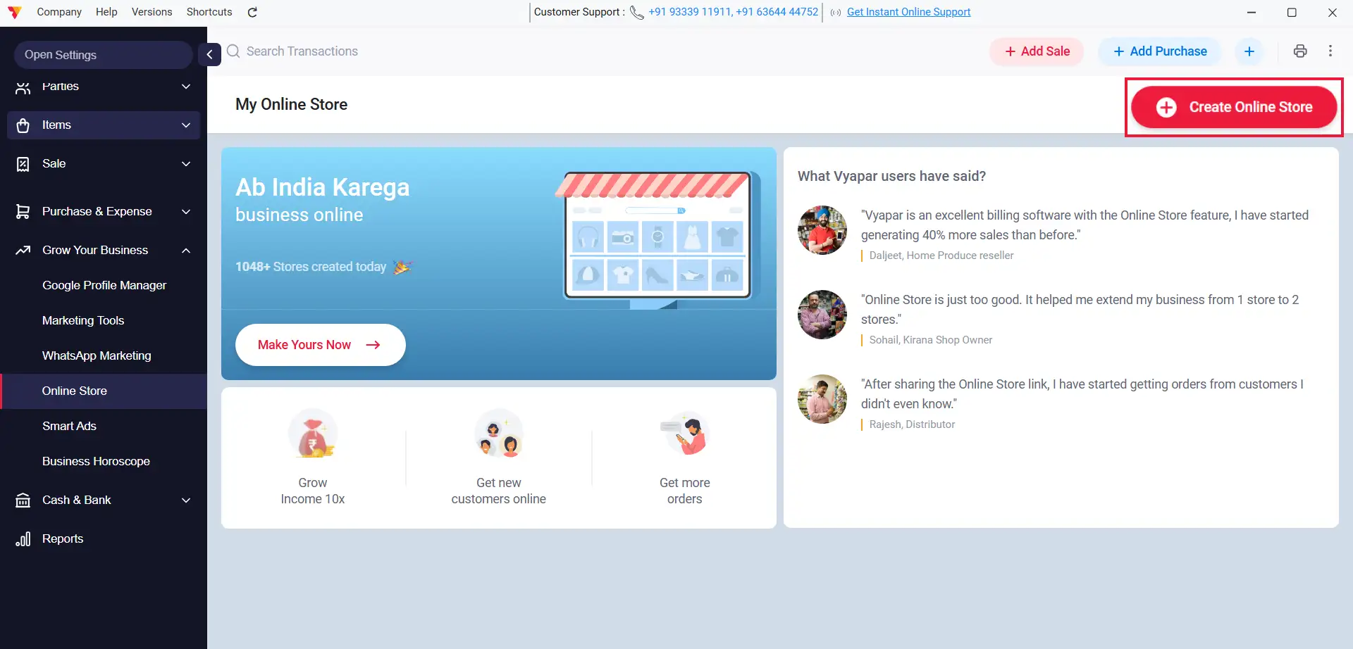 Initialize Store Creation