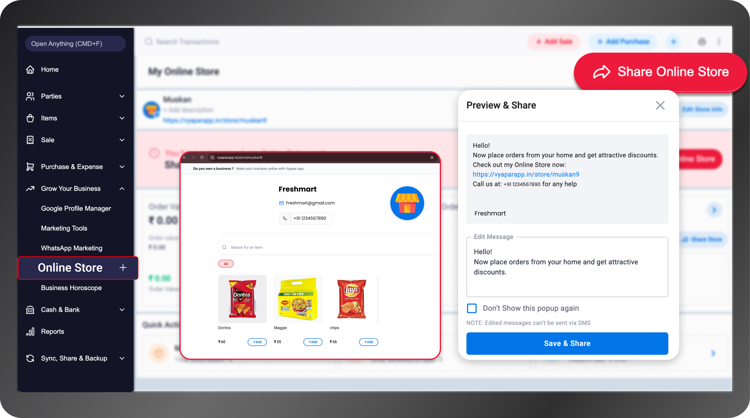 Sell Your Products Online Easily
