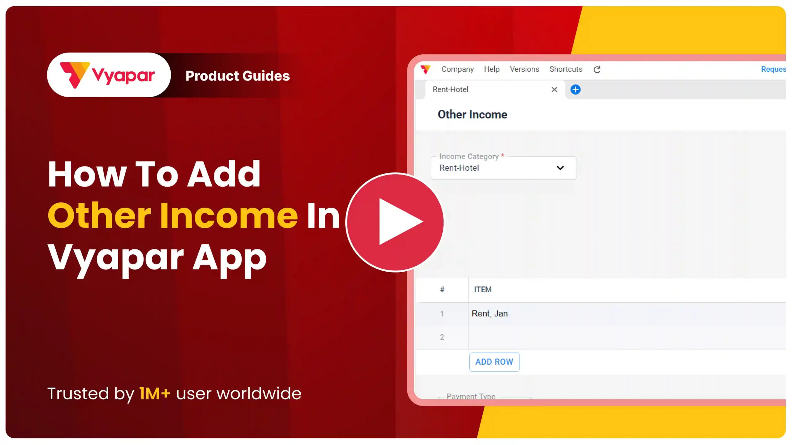 How to Track Other Income in Vyapar App