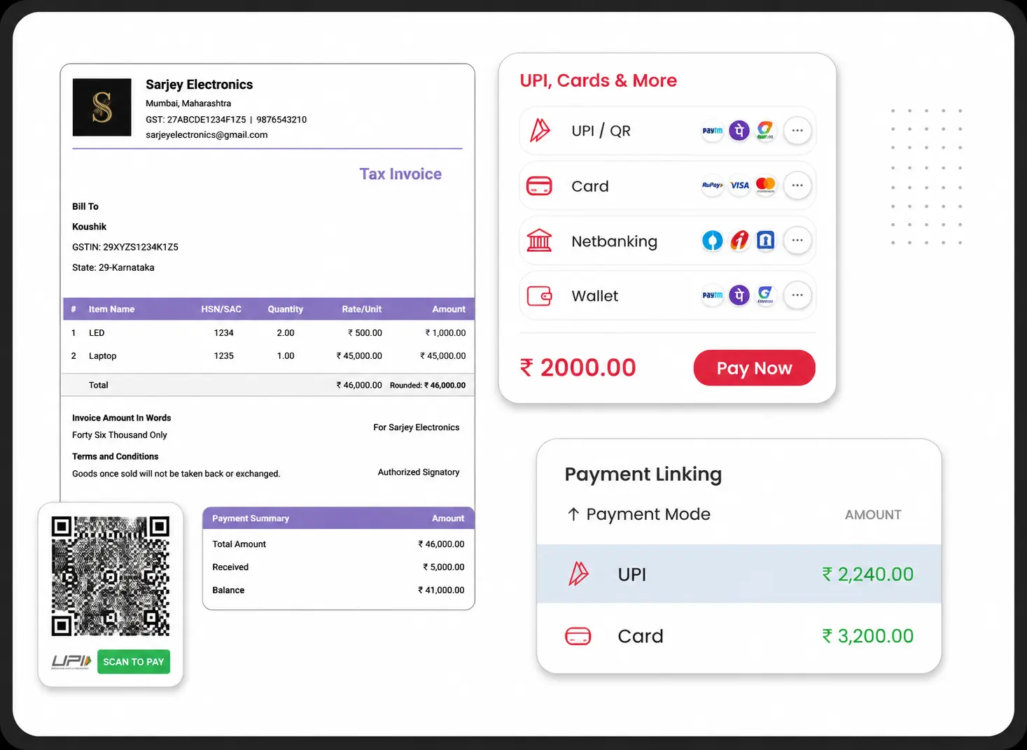 Multi Payment Tracking
