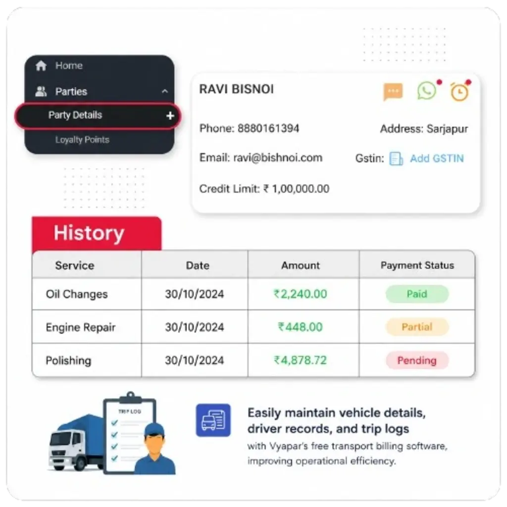 Vehicle & Driver Management
