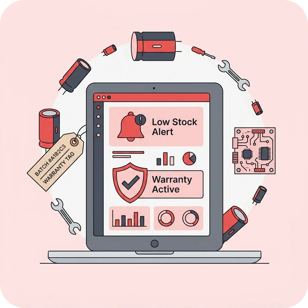 Manage Repair Parts Inventory