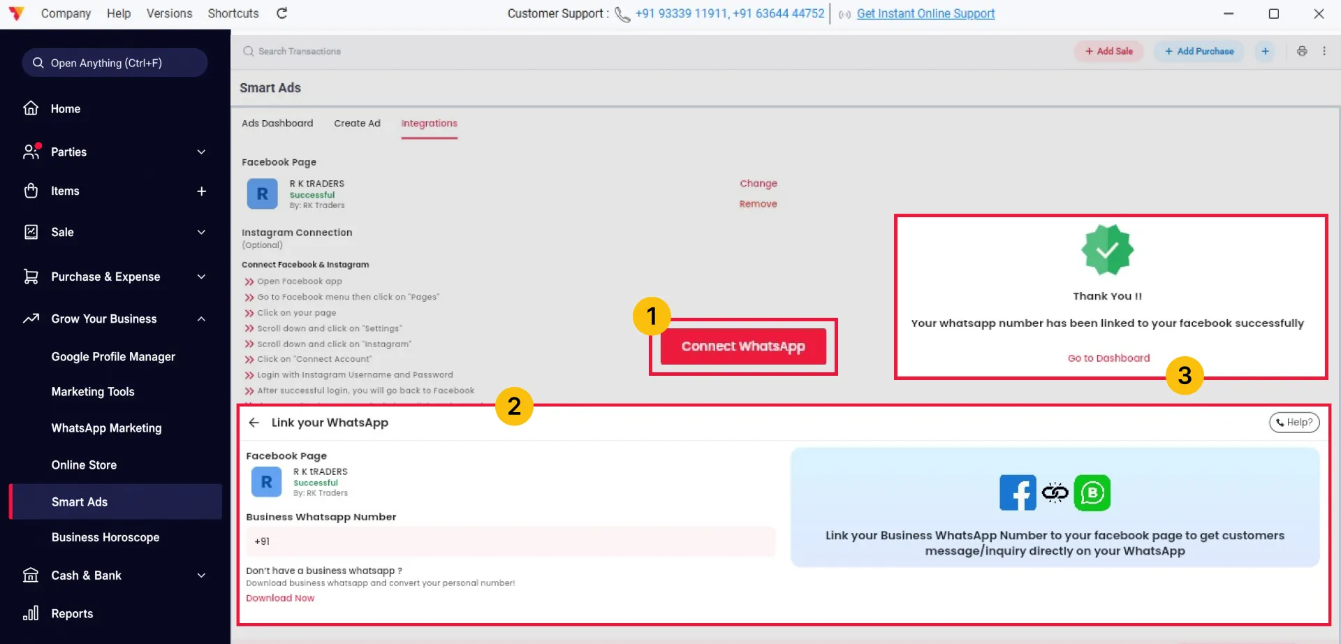 Connect Your WhatsApp Business Number