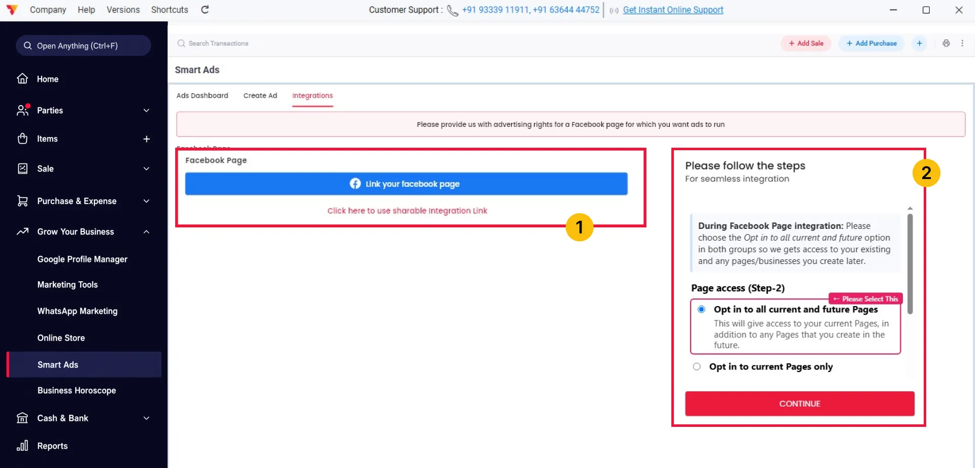 Connect Your Facebook Page