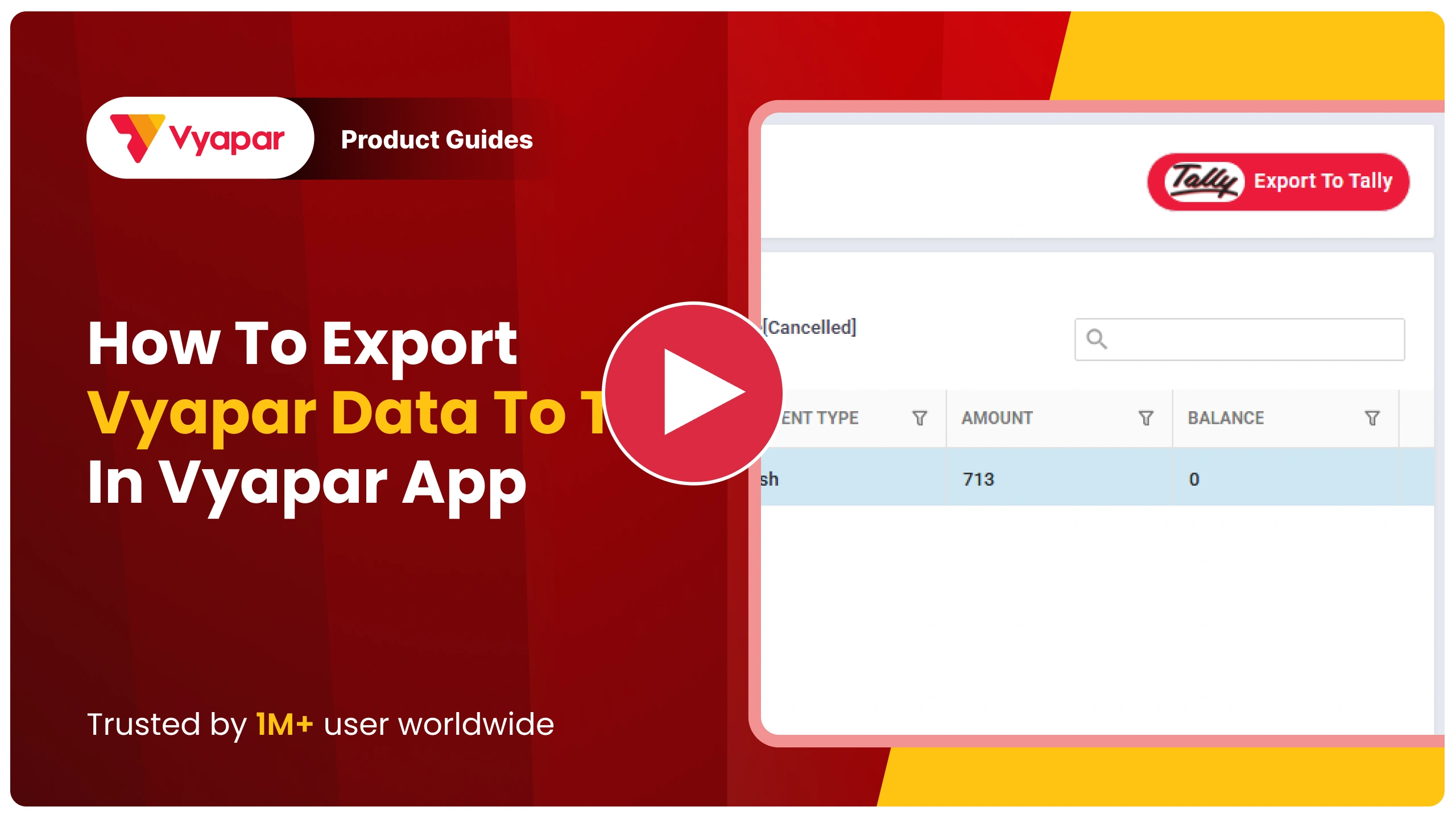 How to Export Vyapar Data to Tally