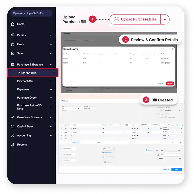Save Time with AI-Powered Bill Scanning